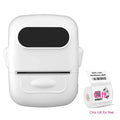 Mini Thermal Label Printer P50 12-57mm Portable Tag Printer Inkless Wireless Labeling Machine Pocket Adheisve Sticker Printer